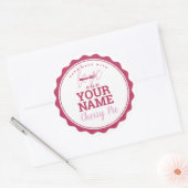 Etiket voor taart keuken sticker (Envelop)