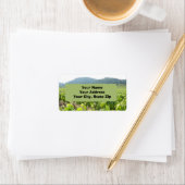 Etiket voor terug te zenden naar Spaanse wijngaard (Insitu)