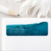 ETIKET VOOR TERUGDRANK : NATUUR : OCEAN (Insitu)