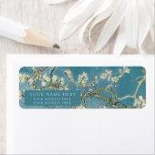 ETIKET VOOR TERUGDRUK : Van Gogh : ALMOND BLOSSOM (Insitu)