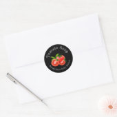 Etiket voor thuis geblancheerde tomatensoep in pot (Envelop)