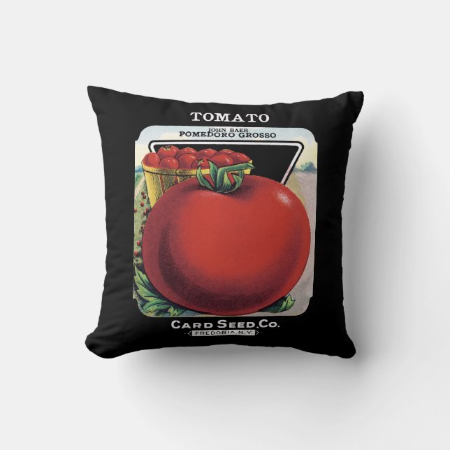 Etiket voor tomatenverpakking kussen (Voorkant)