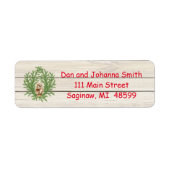 Etiket voor tong en hout (Voorkant)