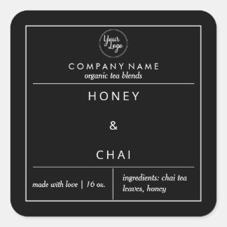 Etiket voor uw bedrijfsproduct