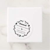 Etiket voor verpakkingsmateriaal voor kleine bedri (In situ)