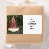 ETIKET VOOR VERZENDING "HIDING GNOME" (Insitu)