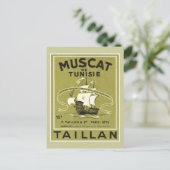  etiket voor vloeibare wijn briefkaart (Staand voorkant)