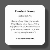 Etiket voor voedingsmiddel