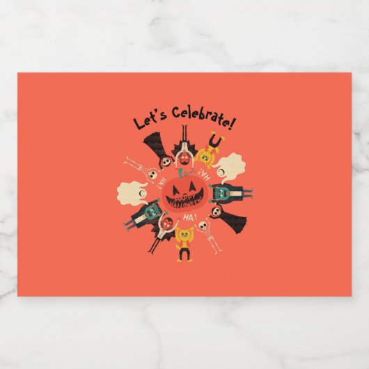 Etiket voor voedsel en drank (Enkel label)