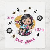 Etiket voor voedsel en drank (Enkel label)