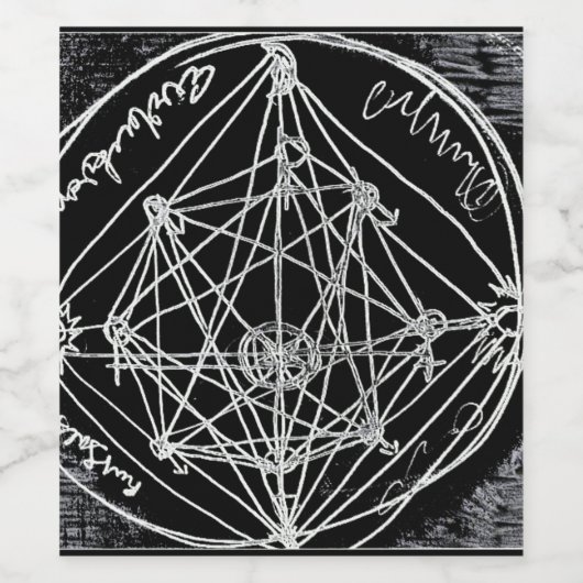 Etiket voor voedsel en drank (Enkel label)