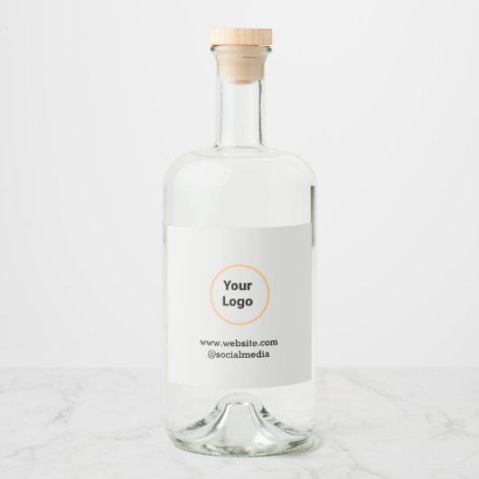 Etiket voor voedsel en drank (Voorkant)