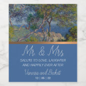 Etiket voor voedsel en drank (Enkel label)