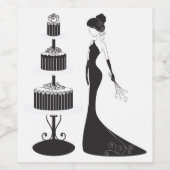 Etiket voor voedsel en drank (Enkel label)