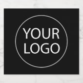 Etiket voor voedsel en drank (Enkel label)