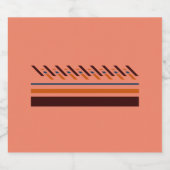 Etiket voor voedsel en drank (Enkel label)