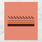 Etiket voor voedsel en drank (Enkel label)