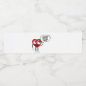 Etiket voor voedsel en drank (Enkel label)