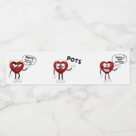 Etiket voor voedsel en drank