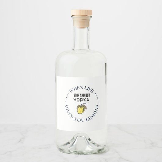 Etiket voor voedsel en drank (Voorkant)