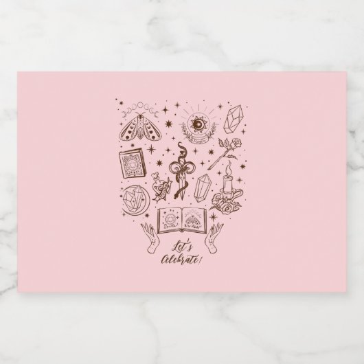 Etiket voor voedsel en drank (Enkel label)