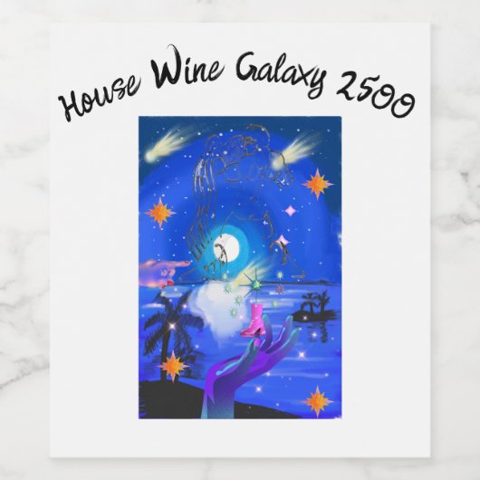 Etiket voor voedsel en drank (Enkel label)