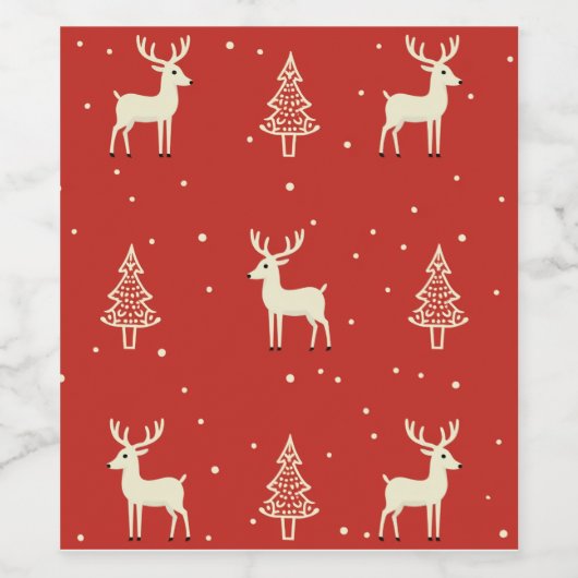 Etiket voor voedsel en drank (Enkel label)