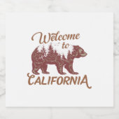 Etiket voor voedsel en drank (Enkel label)