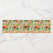 Etiket voor voedsel en drank (Enkel label)