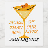 Etiket voor voedsel en drank (Enkel label)