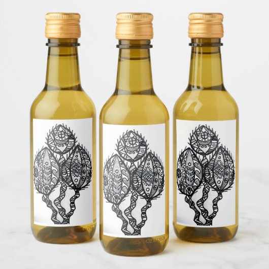 Etiket voor voedsel en drank (Flessen)