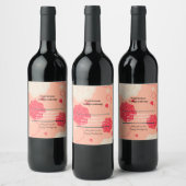 Etiket voor voedsel en drank (Flessen)