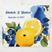 Etiket voor voedsel en drank (Enkel label)