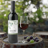 Etiket voor voedsel en drank