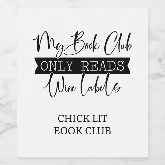 Etiket voor voedsel en drank (Enkel label)