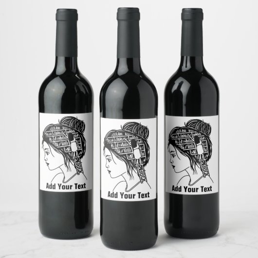 Etiket voor voedsel en drank (Flessen)