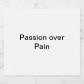 Etiket voor voedsel en drank (Enkel label)