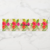 Etiket voor voedsel en drank (Enkel label)