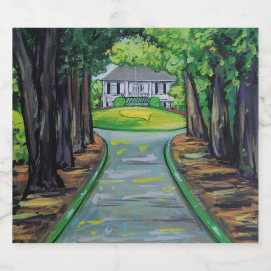 Etiket voor voedsel en drank (Enkel label)