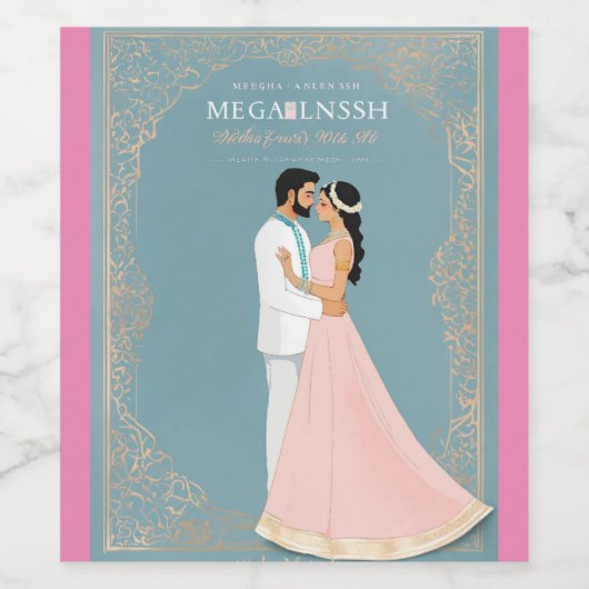 Etiket voor voedsel en drank (Enkel label)