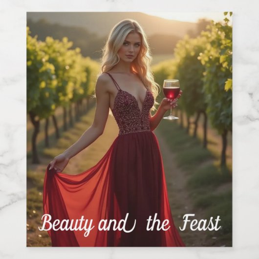 Etiket voor voedsel en drank (Enkel label)