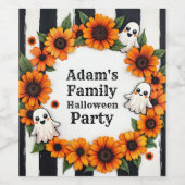 Etiket voor voedsel en drank (Enkel label)