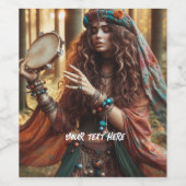 Etiket voor voedsel en drank (Enkel label)