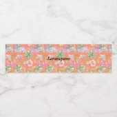 Etiket voor voedsel en drank (Enkel label)