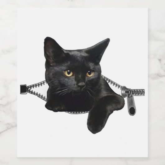 Etiket voor voedsel en drank (Enkel label)