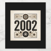 Etiket voor voedsel en drank (Enkel label)