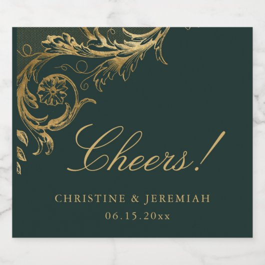 Etiket voor voedsel en drank (Enkel label)