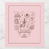 Etiket voor voedsel en drank (Enkel label)