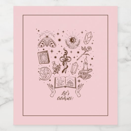 Etiket voor voedsel en drank (Enkel label)