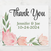 Etiket voor voedsel en drank (Enkel label)